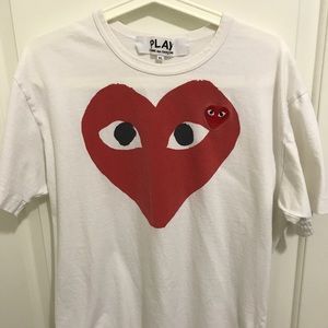 Comme Des Garçon Heart Tee